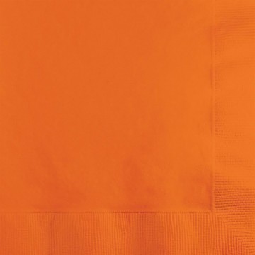 Servilletas naranja / 20 uds