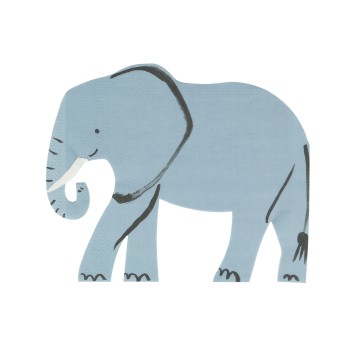 Servilletas elefante / 16 uds