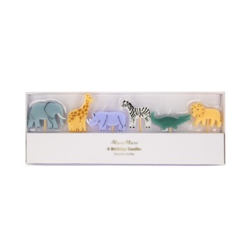 Velas animales  / 6 uds