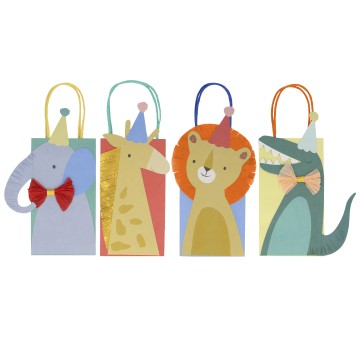 Bolsas animales / 8 uds