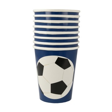 Vasos Futbol / 8 uds