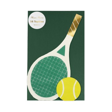 Servilletas Tenis / 16 uds