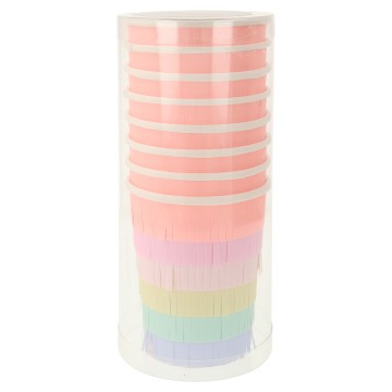 Vasos Arcoíris / 8 uds