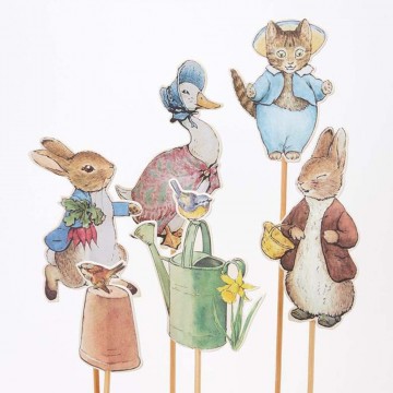 Toppers Peter Rabbit / 6 uds