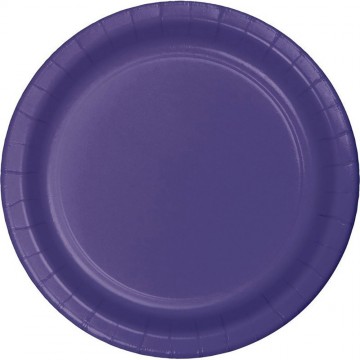 Platos purpura / 8 uds